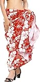 Nunca se comprometa con nada menos que la perfección cuando se trata de sus accesorios de traje de baño para las mujeres y las cubiertas de la playa, le presentamos con orgullo la mejor línea de sarongs con variedades de colores y diseños con un ajuste ergonómico que serán adorados por todas las mujeres de todas las edades; Se puede usar en múltiples maneras con solo unos pocos nudos rápidos, envuélvase en este encubrimiento de Sarong y muestre sus figuras hermosas y curvas