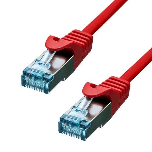 PROXTEND CAT6A S/FTP CU LSZH Ethernet Cable Red 1.5m - Image 2