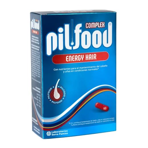 Pilfood Energy Tratamiento Anticaída Intensa de Pelo con Biotina, Zinc y Vitaminas - 60 Comprimidos 1 mes - Vitaminas para el Cabello. Caída de Pelo Intensa y Tratamiento Anticaida Cabello Hombre