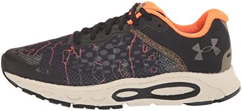 Under Armour Unisex HOVR Infinite 3 CAMO Road Running Shoe, Black (001)/Metallic Ore, 14 US Men | Image 7