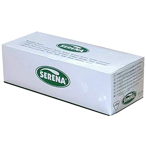 DOBO Preservativi SERENA - Nature - 144 profilattici classici lubrificati monouso leggermente profumato in lattice di caucciu' naturale aspetto cilindrico controllo