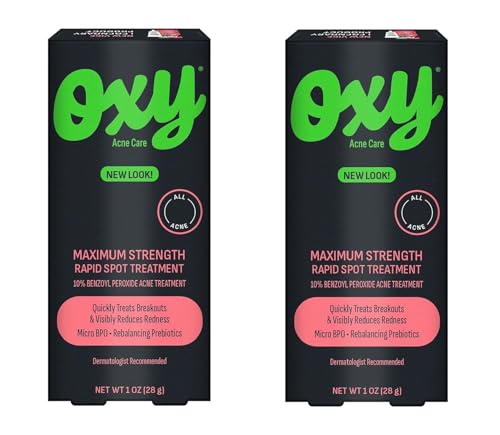 OXY Advanced Care Maximum Strength Rapid Spot Treatment with Prebiotics (Pack of 2)
