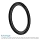 PATIKIL 55mm-46mm Metall Step Down Ring, Kamera Objektiv Filter Adapter Ring Aluminium Filter Adapter Ring für Kameraobjektive Hood, Schwarz