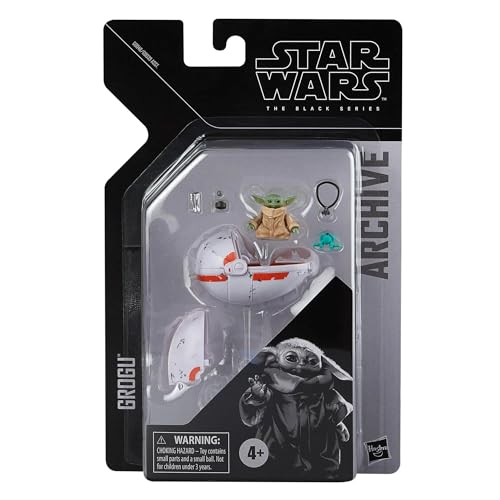 Star Wars The Black Series Archive Collection Grogu, Figurine de Collection de 15 cm