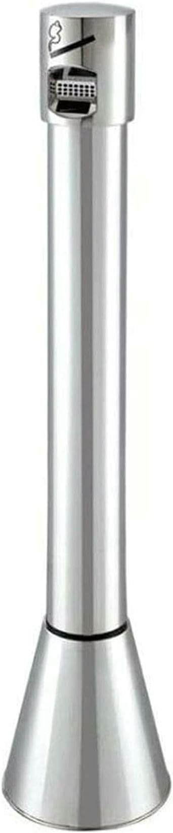 Zone de fumeur propre grâce au cendrier extérieur vertical pour gare et patio