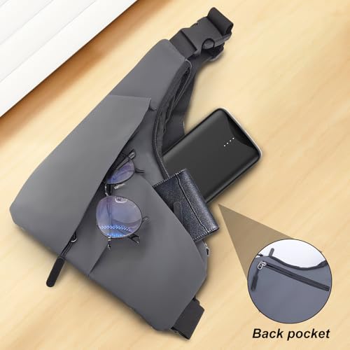 Crossbody Bag for Women Men, Anti-Theft and Splash Proof Outdoor Sling Bag with Adjustable Shoulder Straps4