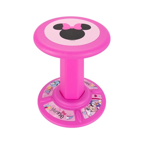 Image of JAKKS Pacific Kid's Minnie Mouse Wiggle Stool Wobble Stools for Seating - Active Learning Stool for Kids, Sitting Balance Chair, Kids Stand Up Stool, Seating Wobble Chair
