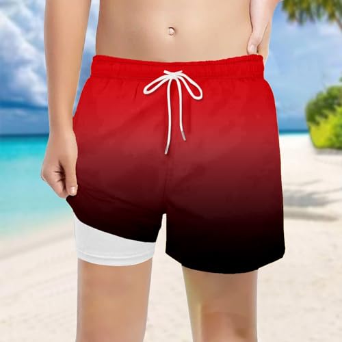 Boxer de bain garçon doublure compression le maillot haute performance - 3