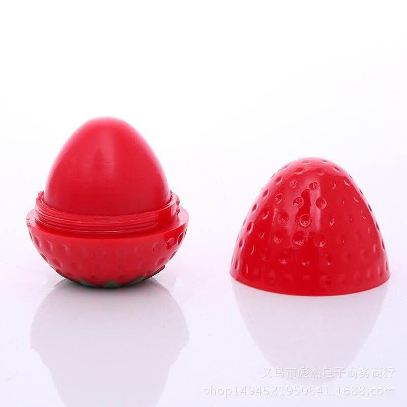 Pongnas 24 Pezzi Balsamo per le Labbra Grazioso Pacchetto di Labbro Idratante Alla Fragola per Donne Trucco Inverno Inverno