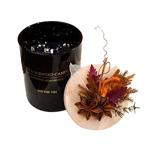 Preisvergleich Produktbild Luccase Aromatherapie Kerzen 19x18x8cm Duftkerzen Geschenkset Natürliche Sojawachs Aromatherapie Entspannung Kerzen Natürliches Sojawachs Geschenk Valentinstag Kerze (C)