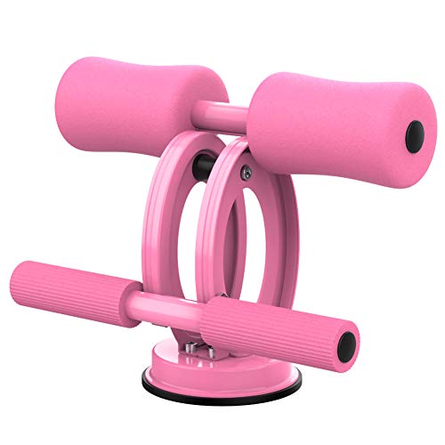 Jandecfit Sit Up Bar, Dual Adjustable Sit Up Assistant Device Portable Self-Suction Sit Up Bars Home Fitness Equipment,Ab Workout Anytime, Anywhere Makes You an Abs Master