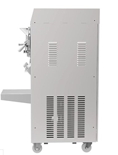 Commercial Gelato Machine, Hard Ice Cream Machine, Ice Cream Machine, Ice Cream Maker, Frozen Yogurt Machine 76L/Hour Single Flavor Standing Model Stainless Steel #TOP3