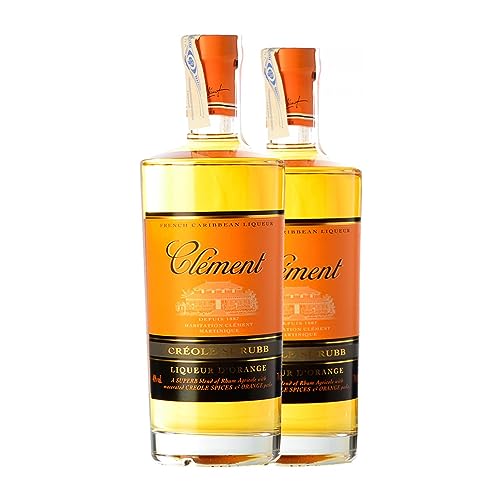 Triple Seco Clement Liqueur Creole 70 cl (Caja de 2 Botellas de 70 cl)