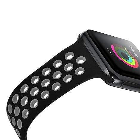 Image of Meyaar Silicone Strap Compatible with Compatible with Firebolt Ring / Ring Plus / Ring Pro / Visionary / Fire-Boltt Call / Fire-Boltt Vogue / Peble Frost / Cosmos Engage / Cosmos Grande /Hammer Ace 3.0 / Hammer Pulse X / Hammer Pulse Ace Pro / Hammer Ace Ultra (Watch Not Included)