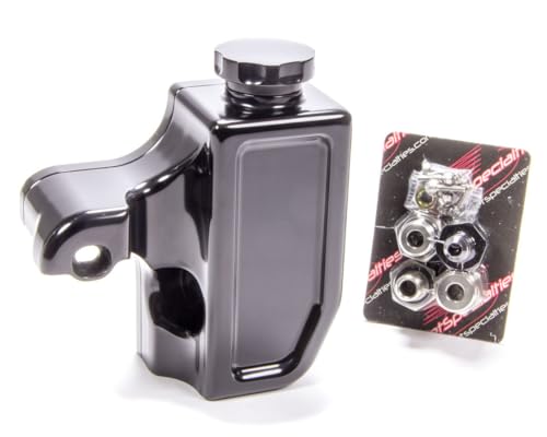 BILLET SPEC Power Steering Reservoir Pump Mounted, Black
