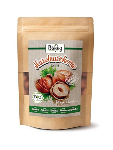 Biojoy Avellanas Crudas BÍO (250 g), peladas y enteras, sin sal