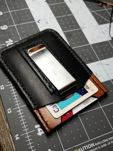 2 Pcs Stainless Steel Money Clips 2×1 Inch Slim Cash Clip Credit Card Clip for Men (Gold and Silver)4