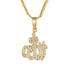 09. cz allah/gold plated copper