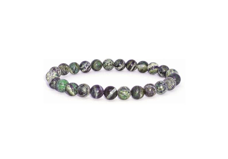 Bracelet en jaspe vert pour offrir un symbole de prospérité