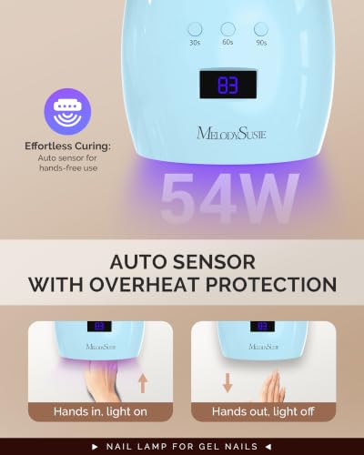 Image of MelodySusie Detachable Base UV /LED Nail Lamp P-Plus30I for Hard Gel