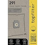 Gewicht: 0.03 kg Top Filter 64291 Staubsaugerbeutel für Hoover Fresspace, Vlies, 30 x 26 x 0,1 cm