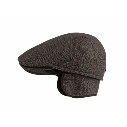 YAMEE Men's Winter Beret with Foldable Ear Flaps, Wool Blend News...