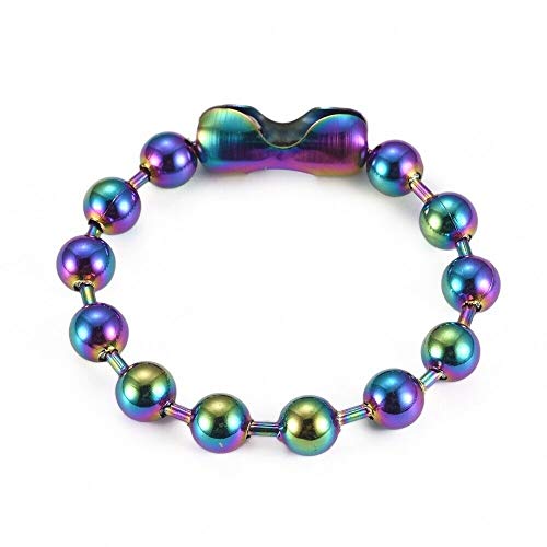 Image of LZD 6-10 inch Stainless Steel Ball Chain Beads Bracelet Silver Gold Multicolor 2 /4 /6 /8 /10mm Bead P274
