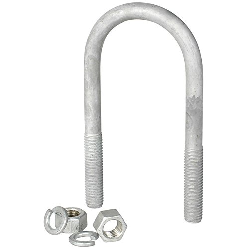 Image of CE Smith Trailer U-Bolt, 1 /2 inch Diameter; Thread Width 13, with Washers & Nuts-Replacement Parts and Accessories for your Ski Boat, Fishing Boat or Sailboat Trailer