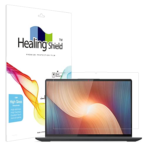 Healingshield �X�L���V�[���t���ی�t�B���� Screen Protector Light Oleophobic High Gloss Film Compatible with LENOVO Ideapad Flex 5 16ALC7