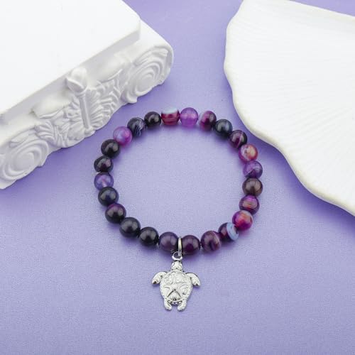 MollyQueen Sea Turtle Bracelet - Gifts for Turtle Lovers, Inspirational Jewelry for Christmas or Birthday2