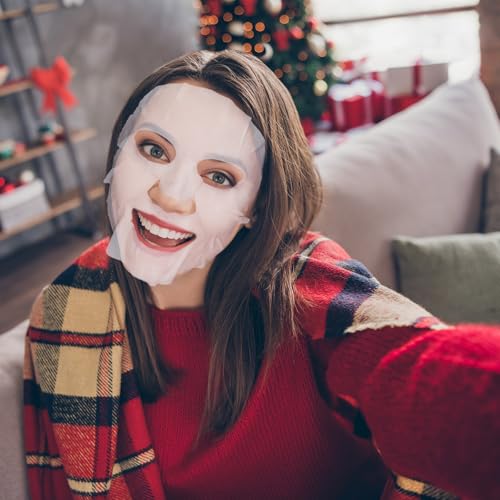 24 Pack Christmas Facial Masks - Perfect Holiday Stocking Stuffers - Image 7