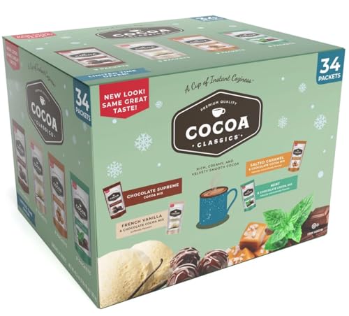Hot Cocoa Mix Variety Pack | (34 - Count)