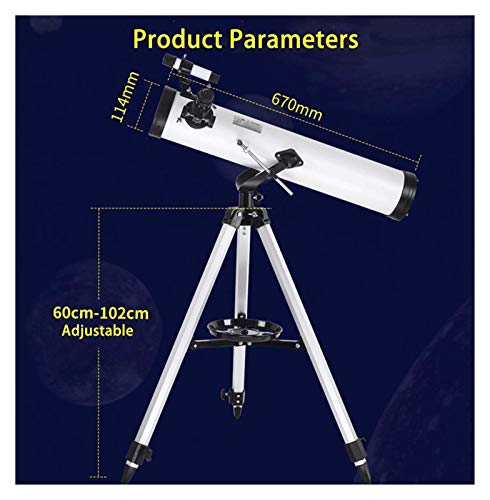 Telescopio astronómico profesional con zoom 875x azul miniatura 5