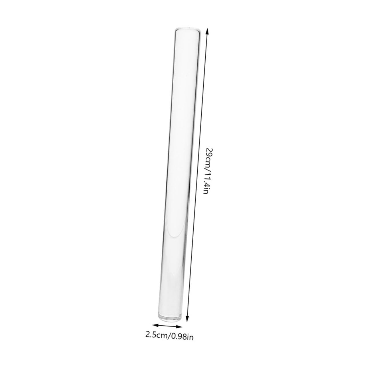 2stücke Transparenter Teigroller Aus Acryl Antihaftbeschichteter Kuchen Fondantroller Lang Vielseitiger Nudelholz-teigroller Für Plätzchen Und Gebäck Modernes Backzubehör