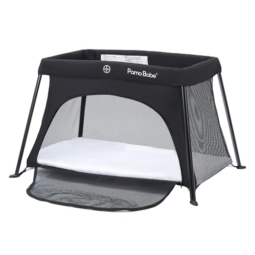 Pamo Babe Travel Crib with Mattress