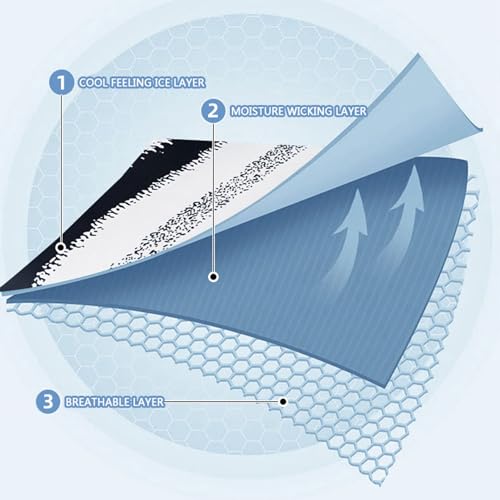 Housse de canapé d'été universelle en soie d'ice extensible de 1 à 5 places