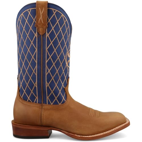 Image of Twisted X Men's Square Toe Leather Western Hooey Boot