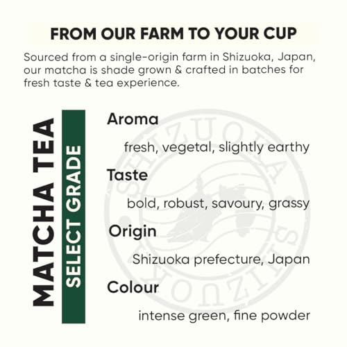 Image of Tencha Select Grade Matcha Green Tea Powder for Lattes 25g | Select Grade Matcha | Ideal for Lattes and Smoothies | Fine Powder Texture | Easy Mixing | Japanese Tea Origin