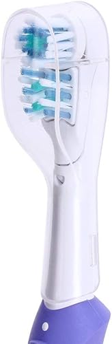 Miniatura 3 de Funda protectora de plástico para cabezales de cepillo de dientes eléctricos de viaje, compatible con cabezales de cepillo de dientes de repuesto