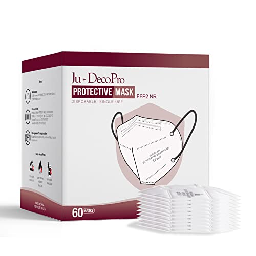 D&Eacute;COPRO Disposable FFP2 Face Masks (Pack of 60)