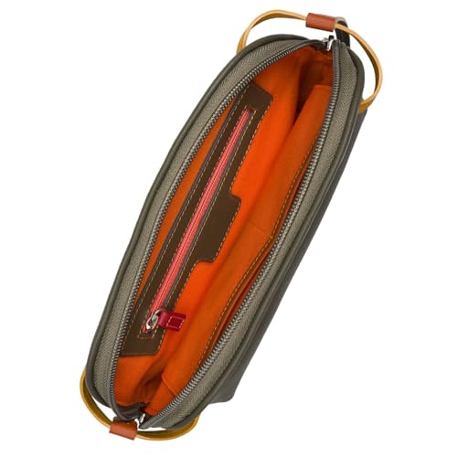 mywalit Rio Small Zip Top Handbag - Leather, Adjustable Strap, Slip Pockets, Zip Pocket, Fits a Kindle2