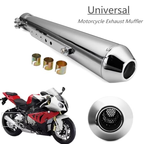 Silencieux arrière échappement de rechange pour customisation de moto vintage - 3