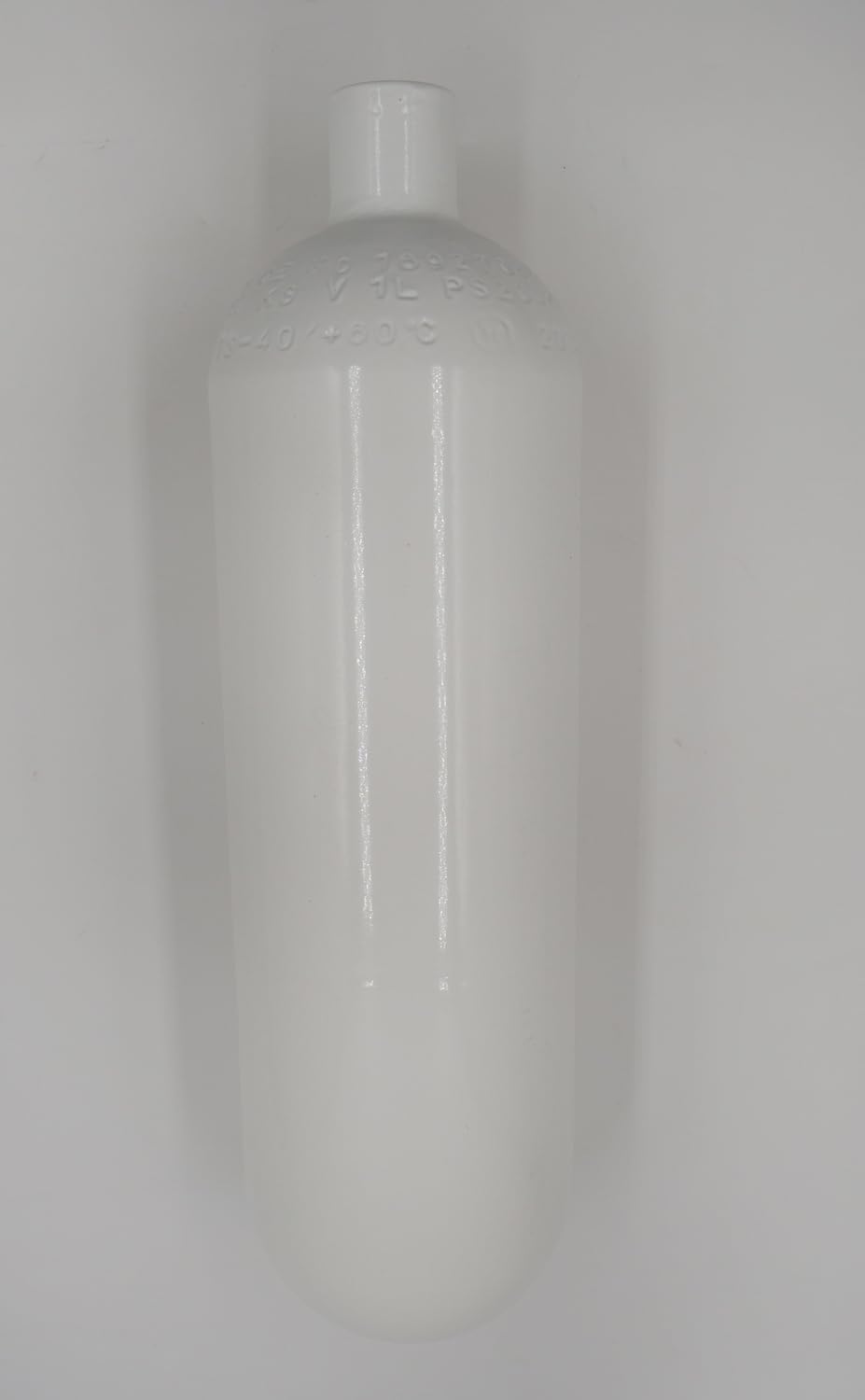 Bouteille de plongée 1 l 200 bar complète avec valve