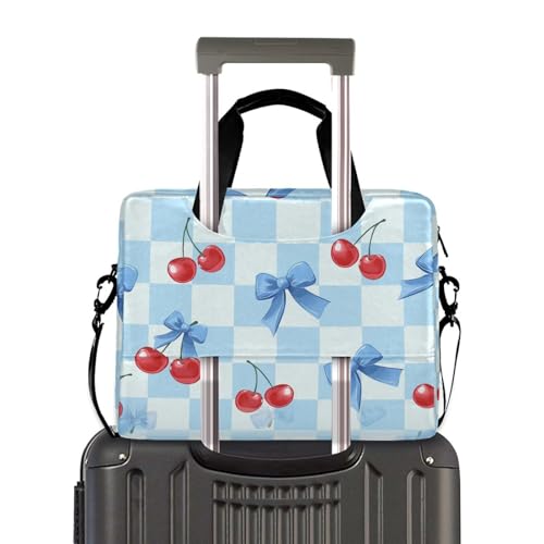 Funda maletín azul con estampado para laptop 13-15.6 pulg miniatura 4