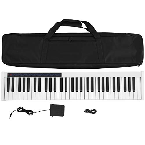 Piano Électrique,128 Touches 61 Touches,Clavier Numérique,Double Voix Facile À Transporter,Mini Piano pour Clavier… - Les Beatles, Paul McCartney, John Lennon, RIngo Starr, George Harrison Piano Électrique,128 Touches 61 Touches,Clavier Numérique,Double Voix Facile À Transporter,Mini Piano pour Clavier…