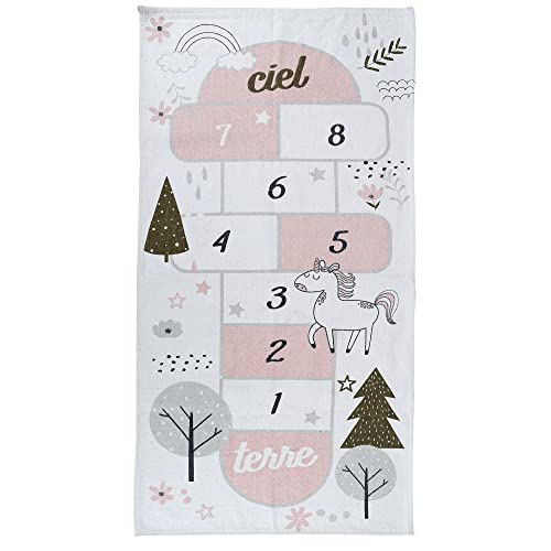 HOME DECO KIDS Tapis Marelle 140 X 70 Cm Enfant