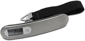 Geonav Balança Digital de mão, capacidade até 50kg, TLBA02, Prata/Preta
