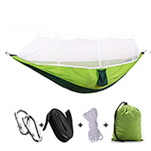 Hamac camping moustiquaire léger pour éviter les insectes et l'humidité du sol au bivouac