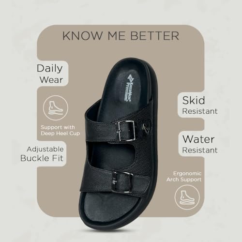 Image of KazarMax Premium ContourX Men's | Anatomical Comfort Sandals | Cushioned Footbed Sandal