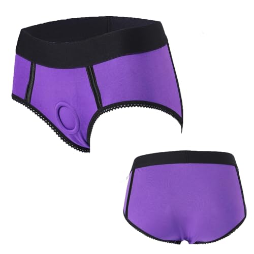 Strap on Harness Pants Strapless Underwear for Men Women Boxer Briefs